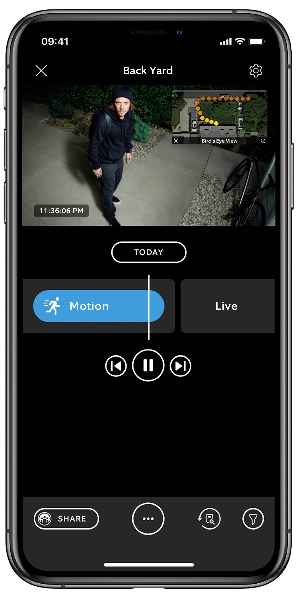 WiFi IP-Compactcamera 1920 x 1080 Pixel ring Floodlight Cam Wired Pro White 8SF1E1-WEU0 Buiten-11