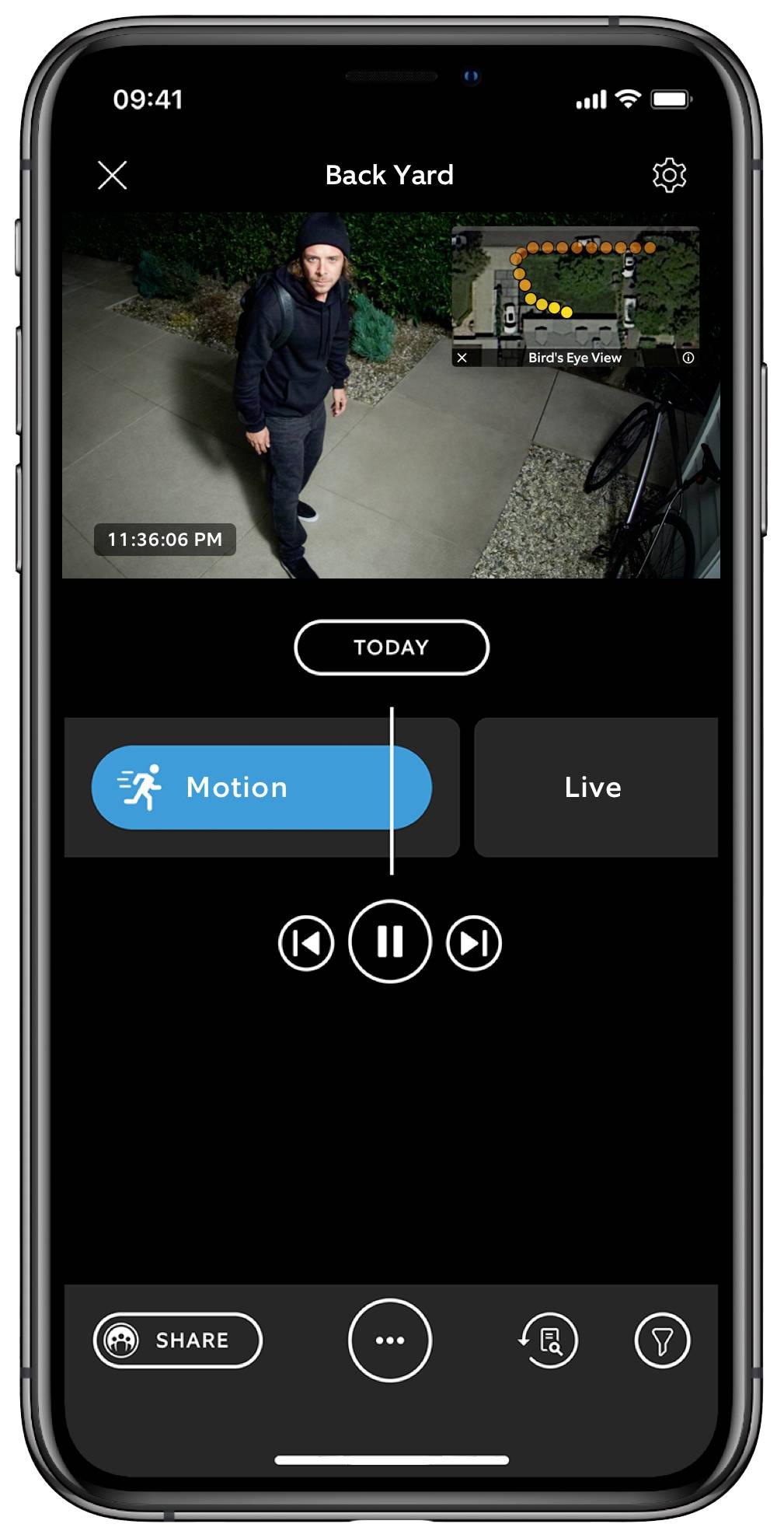 WiFi IP-Compactcamera 1920 x 1080 Pixel ring Floodlight Cam Wired Pro White 8SF1E1-WEU0 Buiten-2