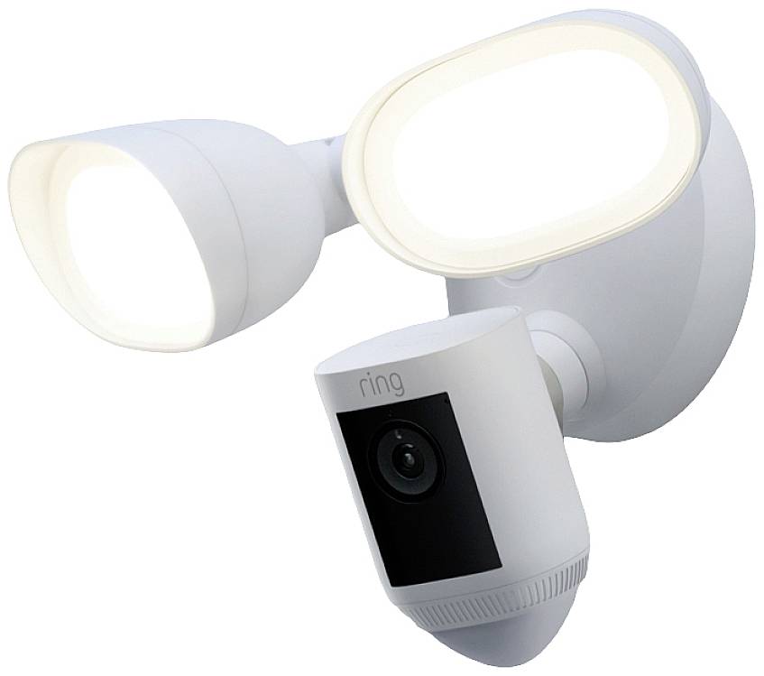 WiFi IP-Compactcamera 1920 x 1080 Pixel ring Floodlight Cam Wired Pro White 8SF1E1-WEU0 Buiten-5