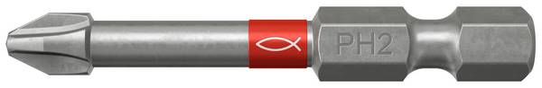 Fischer 557841 FPB PH 2 W 1 Kruis-bit Aandrijving: 1/4" (6,3 mm) Uitvoering: Kruiskop Phillips PH 2