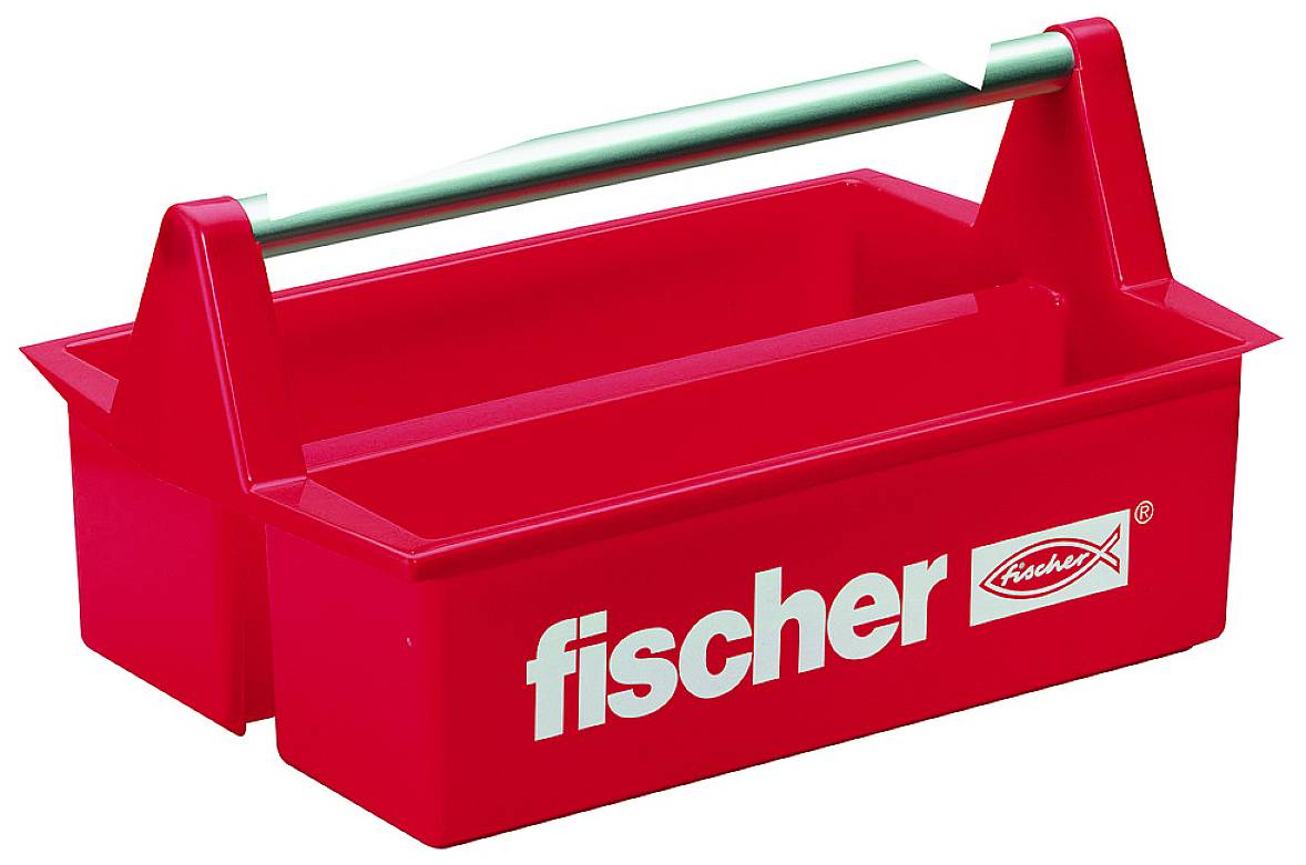 Fischer 060524 WZK Gereedschapskist (leeg) Rood