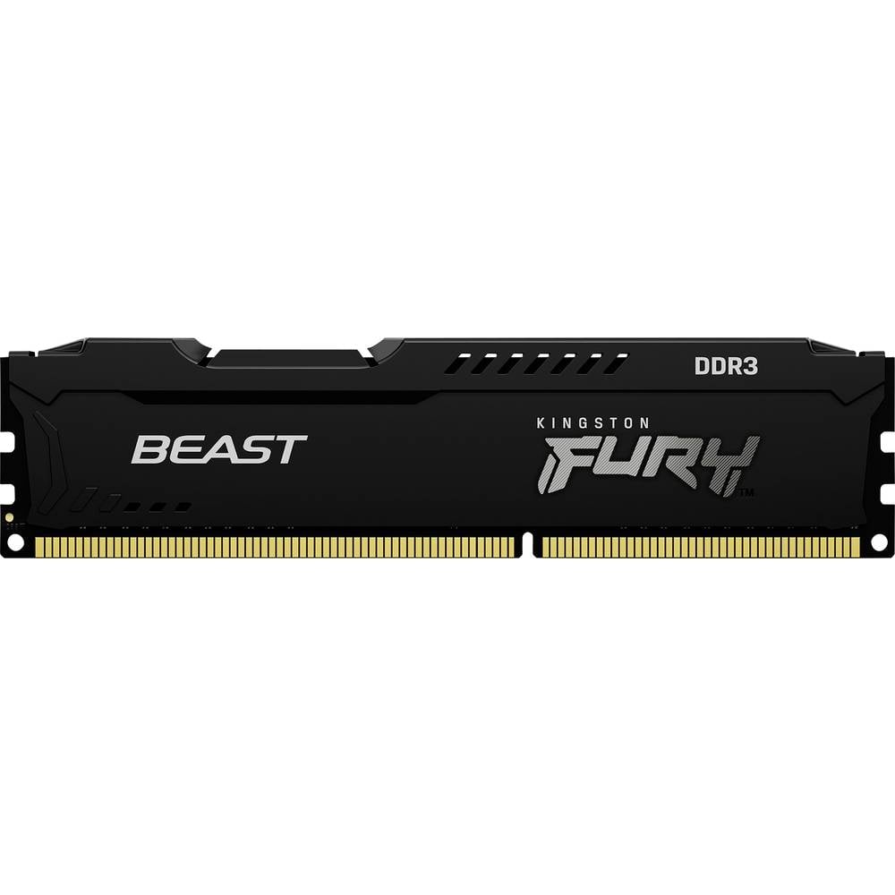 Kingston FURY Beast Werkgeheugenmodule voor PC DDR3 4 GB 1 x 4 GB 1866 MHz 240-pins DIMM CL10 KF318C10BB/4
