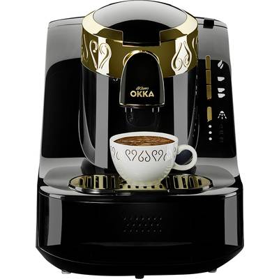Afhaalmaaltijd Afhankelijk hiërarchie arzum OK008-B Mokka-koffieautomaat Goud, Zwart Capaciteit koppen: 2 kopen ?  Conrad Electronic