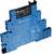 'FINDER' Relais, Blauw, Model: 34.51.7.024.0010, 24V, 6A, 250V AC, Beschermings- en besturingsaansluitingen, Gemaakt in EG.