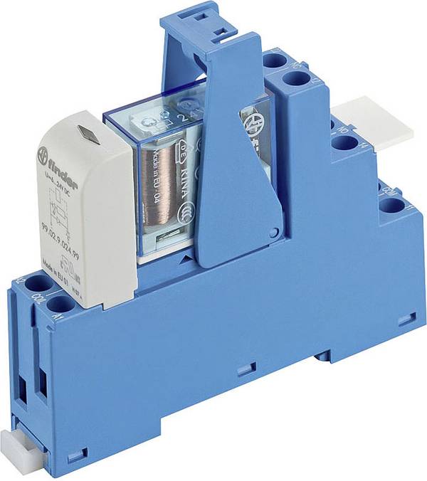 Finder 48.62.9.024.0050 Koppelrelais 24 V/DC 10 A 2x wisselcontact Piece 1 stuk(s)