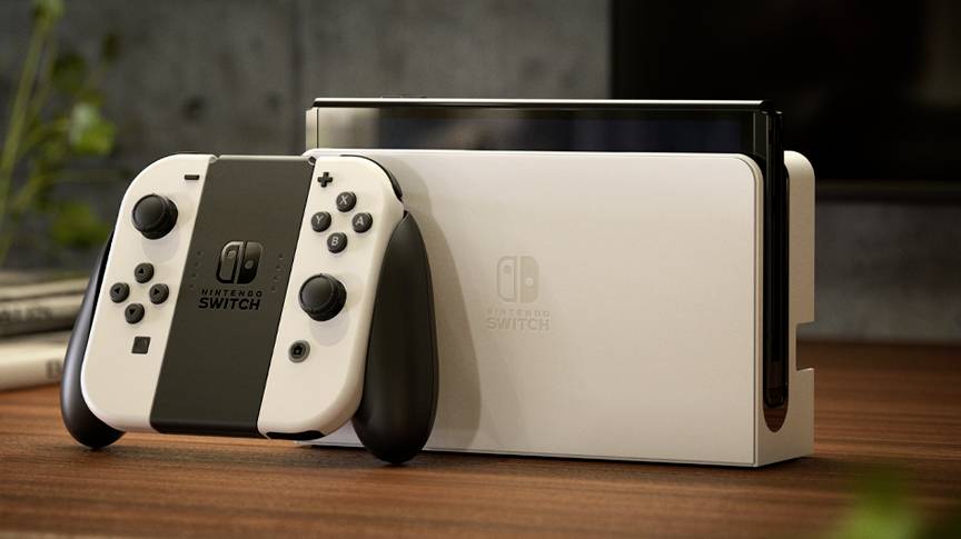 Nintendo Switch OLED console 64 GB Wit kopen ? Conrad Electronic