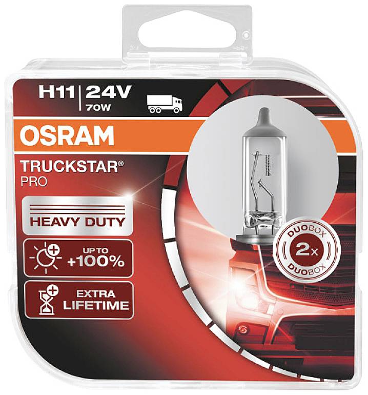 Osram Automotive 64216TSP-HCB Halogeenlamp Truckstar H11 70 W 24 V