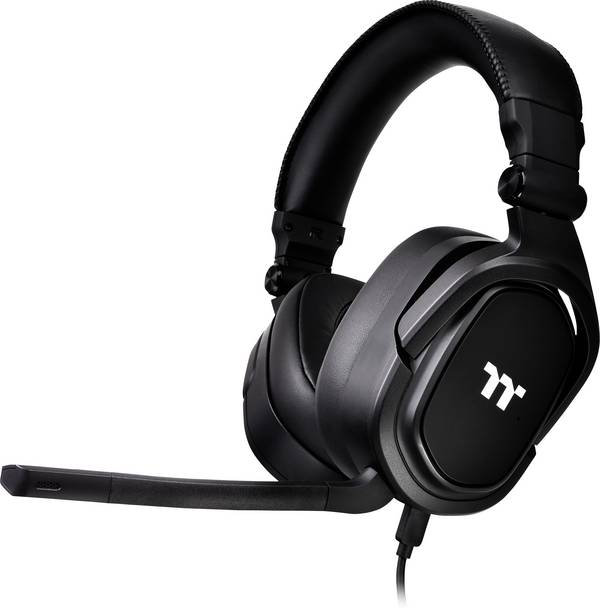 Thermaltake Argent H5 Stereo Gaming Headset Over Ear headset  Kabel Stereo Zwart  Volumeregeling, Microfoon uitschakelbaar (mute) Gamen