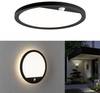 Paulmann Lamina PIR 94664 LED-buitenlamp met bewegingsmelder (wand) LED 15 W Zwart