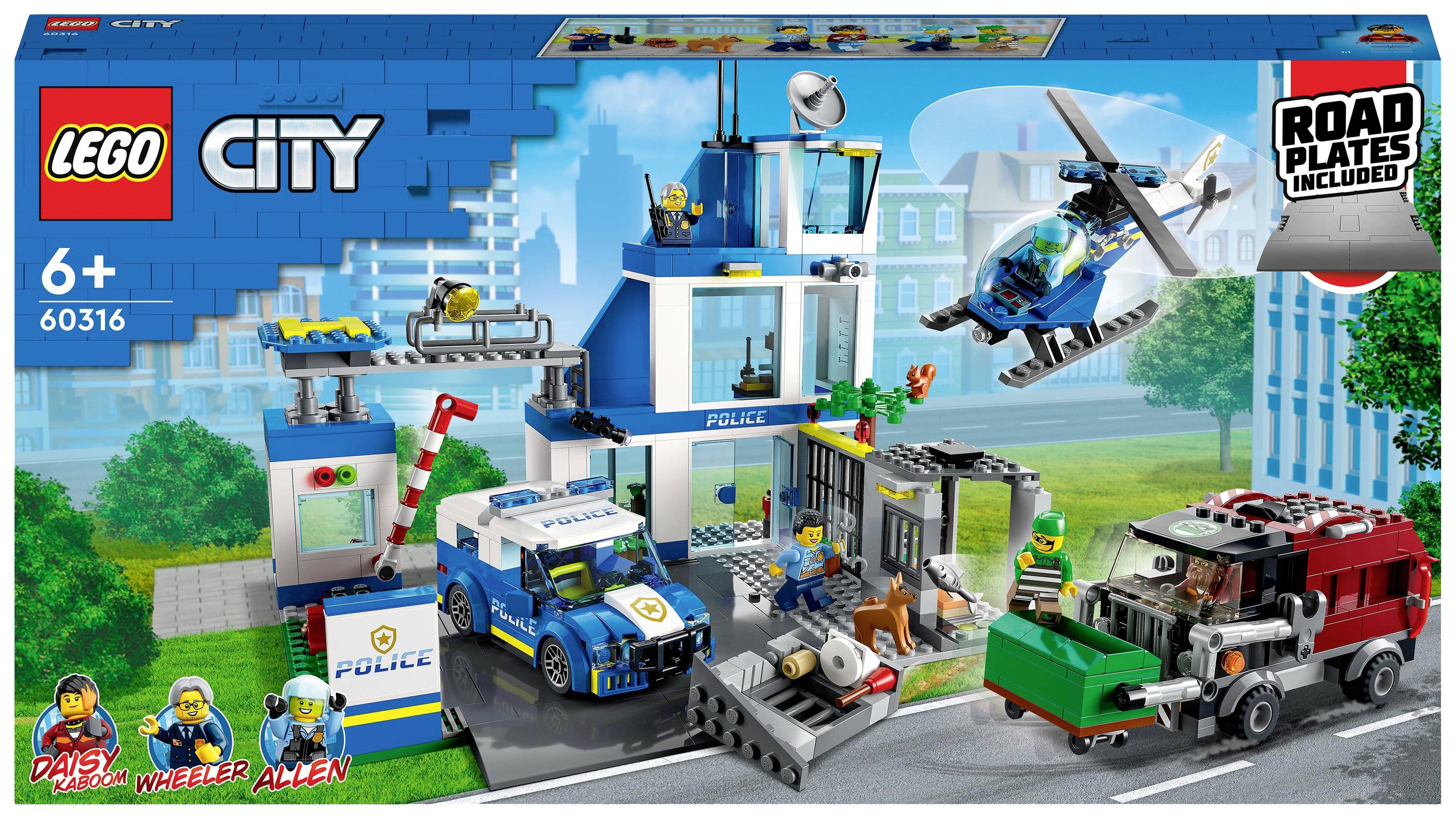 Collega rok rekken LEGO® CITY 60316 Politiebureau kopen ? Conrad Electronic
