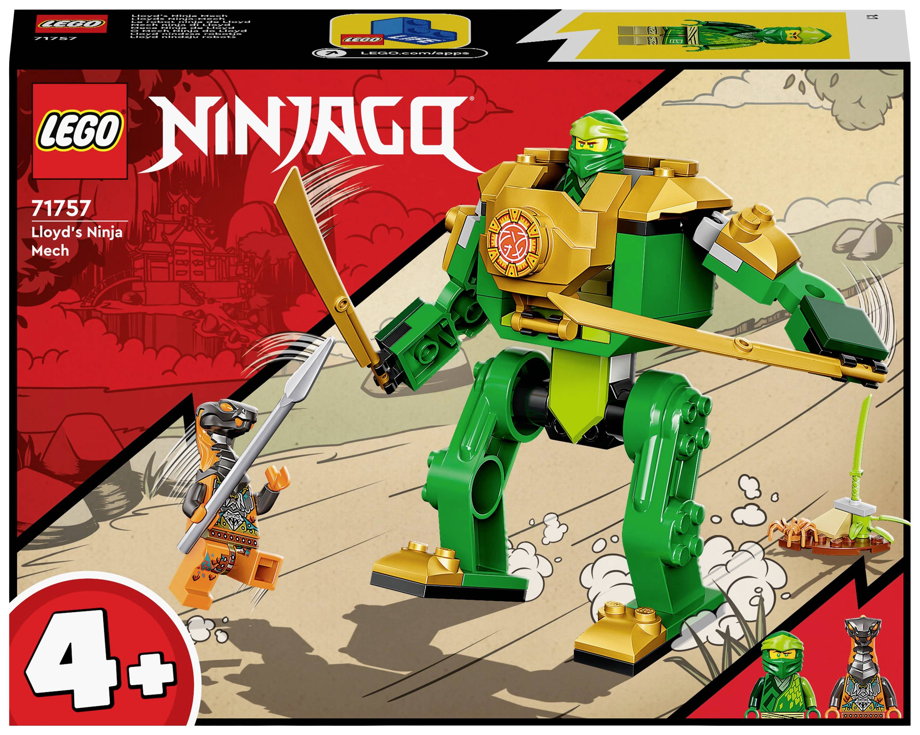 Sluit een verzekering af Hijsen ik ben slaperig LEGO® NINJAGO 71757 Lloyds Ninja-Mech kopen ? Conrad Electronic