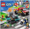 LEGO® CITY 60319 Brandweer & Politie achtervolging