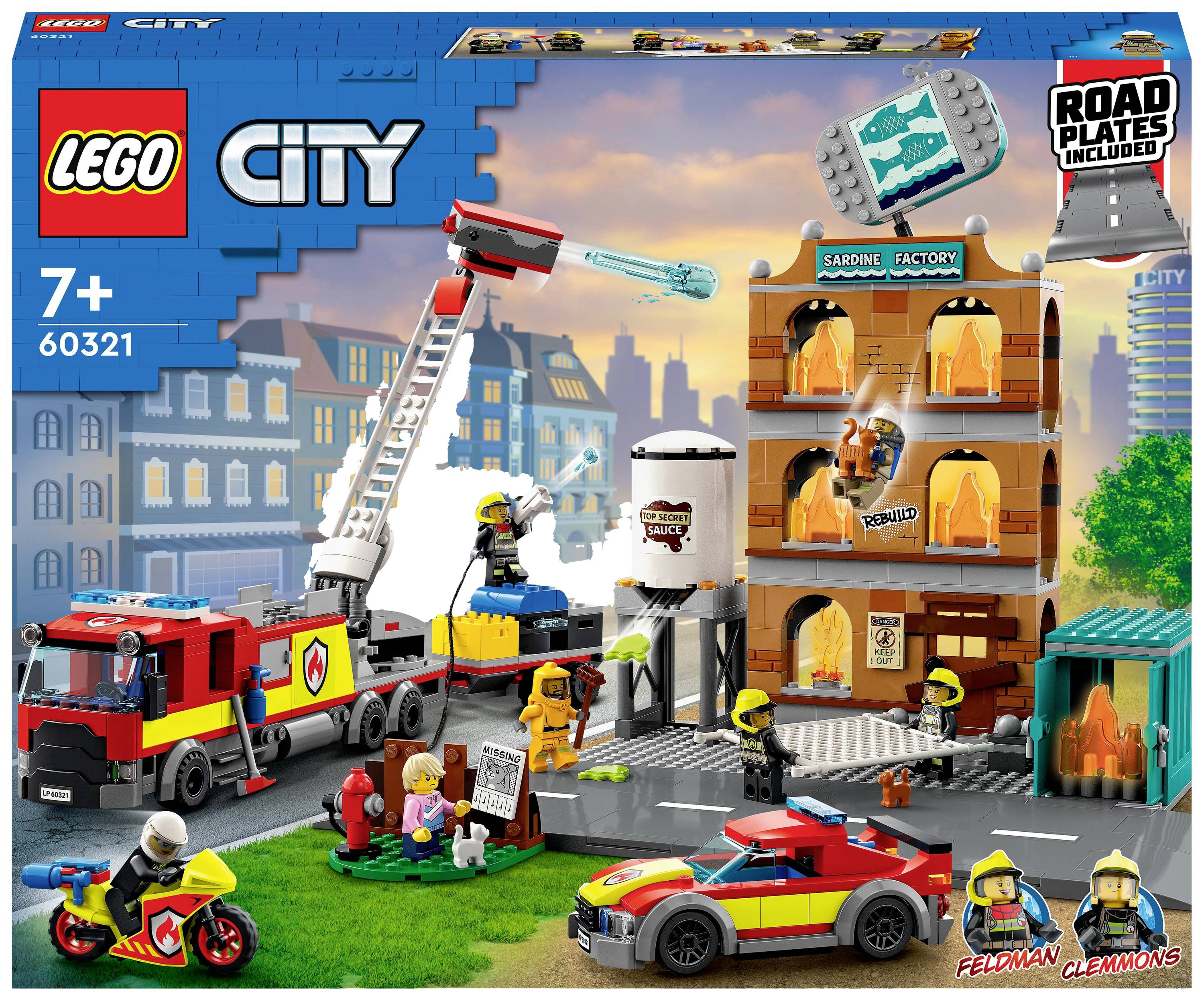 LEGO® CITY 60321 Brandweerteam