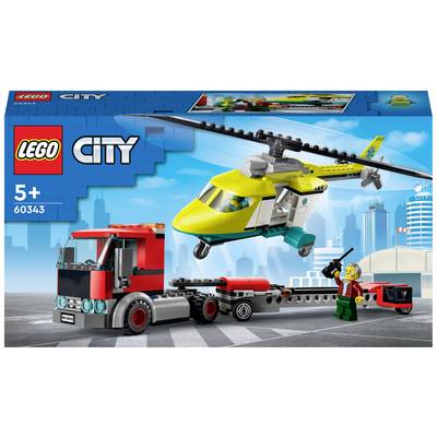 LEGO® CITY 60343 Reddingshelikopter transport
