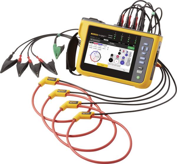 Fluke 1777/Basic, Power Quality Analyzer, Basic Netwerkanalyser Met logger, Incl. stroomtang 1 set