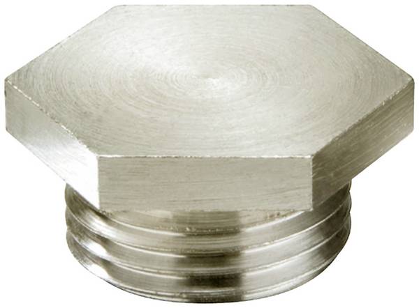 Wiska 10016685 VSM 20 Ni Blindstop Slagvast M20 M20 Metaal Natuur 1 stuk(s)