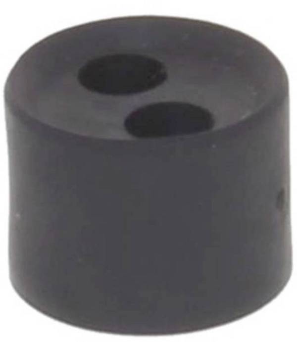 Wiska 10110903 MFD 16/02/045 Meervoudig dicht-inzetstuk Slagvast, Met trekontlasting M16 M16 Kunststof Zwart (RAL 9005) 25 stuk(s)