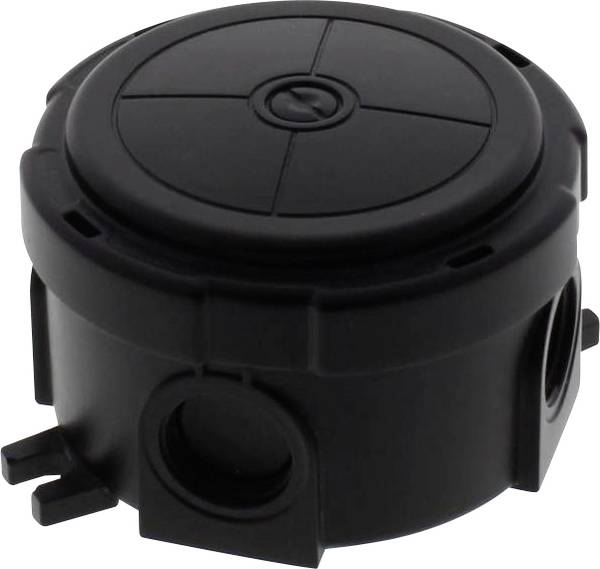 Wiska COMBI 304 BK Aftakkast (l x b x h) 100 x 89 x 57 mm Zwart IP66/IP67 5 stuk(s)