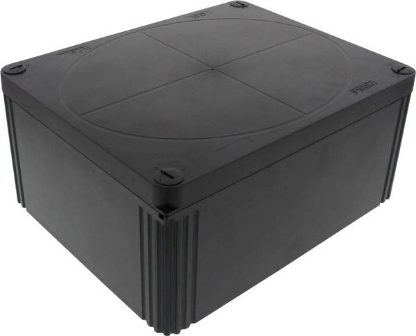 Wiska COMBI 1610 PL BK Aftakkast (l x b x h) 200 x 160 x 94 mm Zwart IP66/IP67 1 stuk(s)