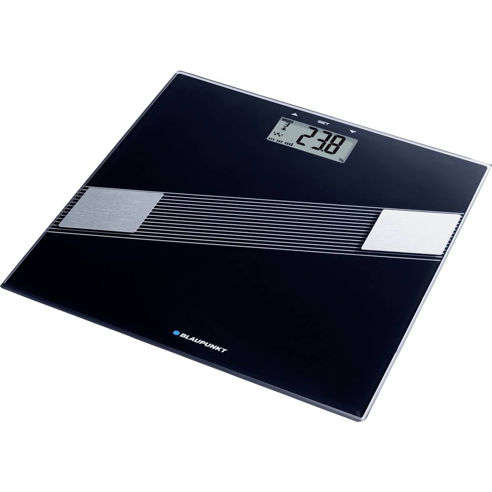 Blaupunkt BSM411 Digitale personenweegschaal Weegbereik (max.): 150 kg Zwart