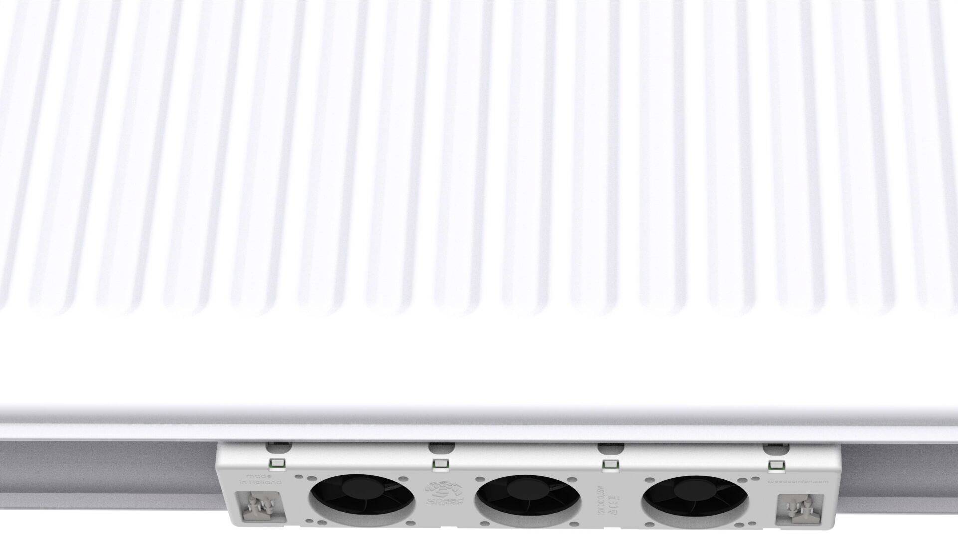 SpeedComfort Radiator Ventilator Mono set - Energiezuinig - Wit-7