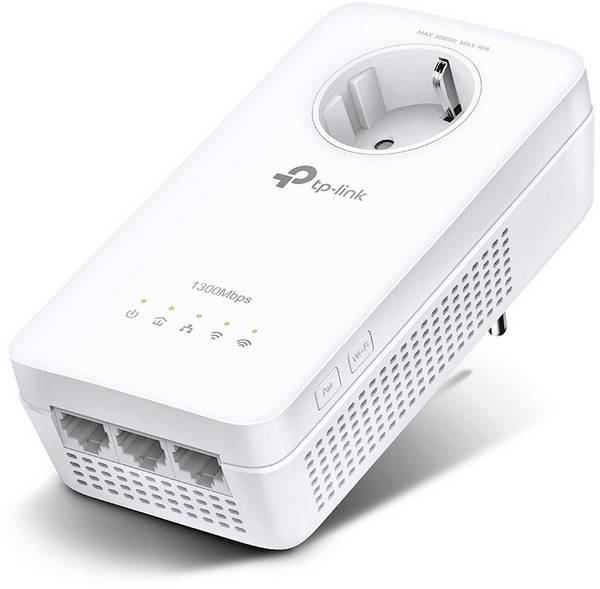 TP-LINK TL-WPA8631P Powerline WiFi enkele adapter TL-WPA8631P   1.3 GBit/s