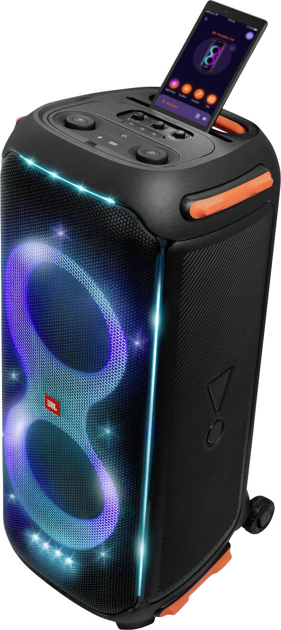 JBL PartyBox 710 Draadloos Bluetooth-app-gestuurd 800 watt tweeweg-partysoundsysteem (JBLPARTYBOX-9