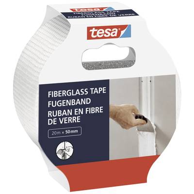 tesa Fugenband 52512-00000-00 Voegband  Wit (l x b) 20 m x 50 mm 1 stuk(s)