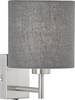 Fischer & Honsel Dreamer 30311 Wandlamp E27 40 W Nikkel