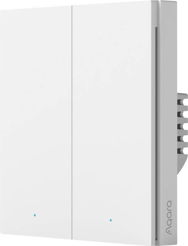 Aqara Draadloze wandschakelaar WS-EUK02 Wit Apple HomeKit