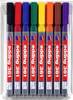 Edding 361 4-361-8 Whiteboardmarkerset Blauw, Bruin, Geel, Groen, Oranje, Rood, Zwart, Violet 8 stuk(s)