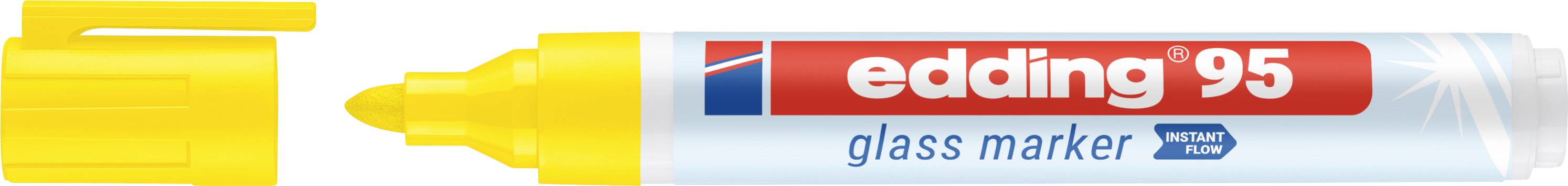 Edding 95 Glasmarker Geel 1.5 mm, 3 mm