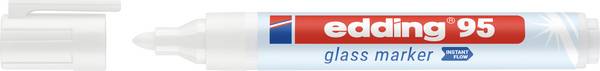 Edding 95 Glasmarker Wit 1.5 mm, 3 mm