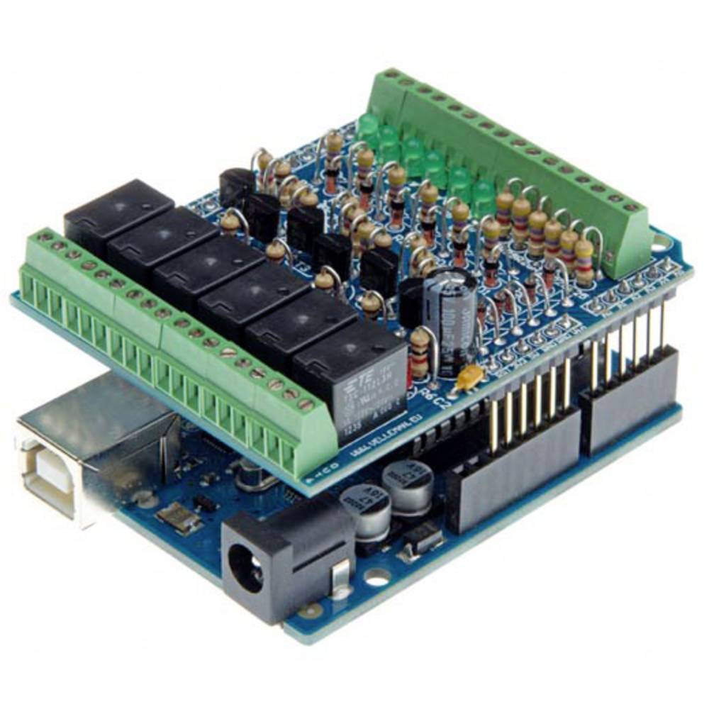 Whadda Shield I/o Arduino 68 X 53 Mm Blauw/zwart/groen
