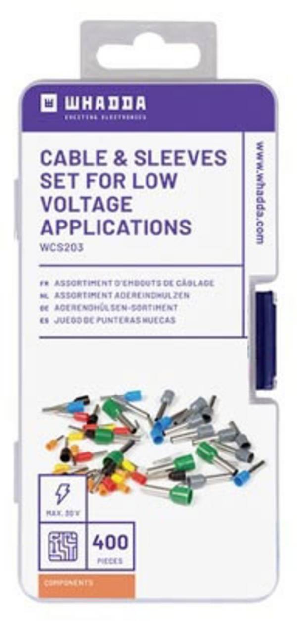 Whadda WCS203 Assortiment adereindhulzen 1 set(s) Box