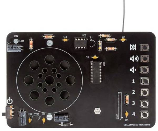 Whadda WSAH194 digitale gestuurde FM-radio