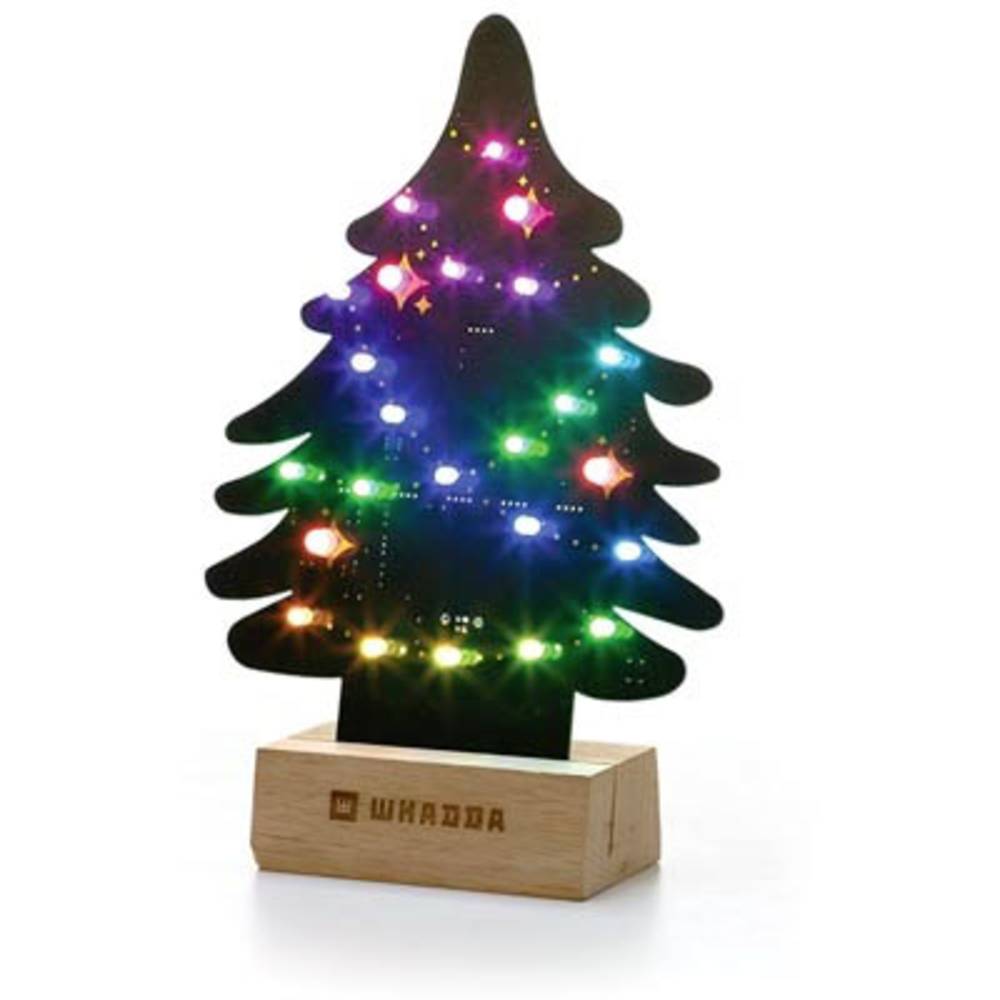 Whadda - Soldeer- & Programmeerkit - Kerstboom XLLeren solderen - Leren programmeren - STEM Speelgoed - Educatief Speelgoed - Kerst decoratie - Christmas