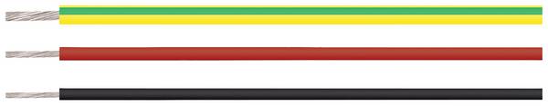 HELU 23953-100 Hogetemperatuurdraad SiF 1 x 35 mm² Zwart 100 m