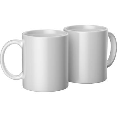 Cricut Ceramic Mug Blank Mok  Wit