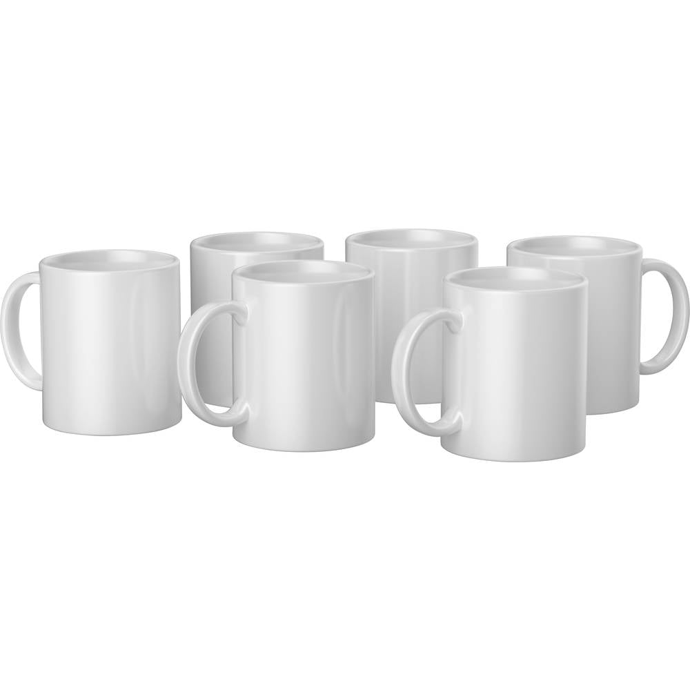 Cricut mug white 350ml (6 pieces)