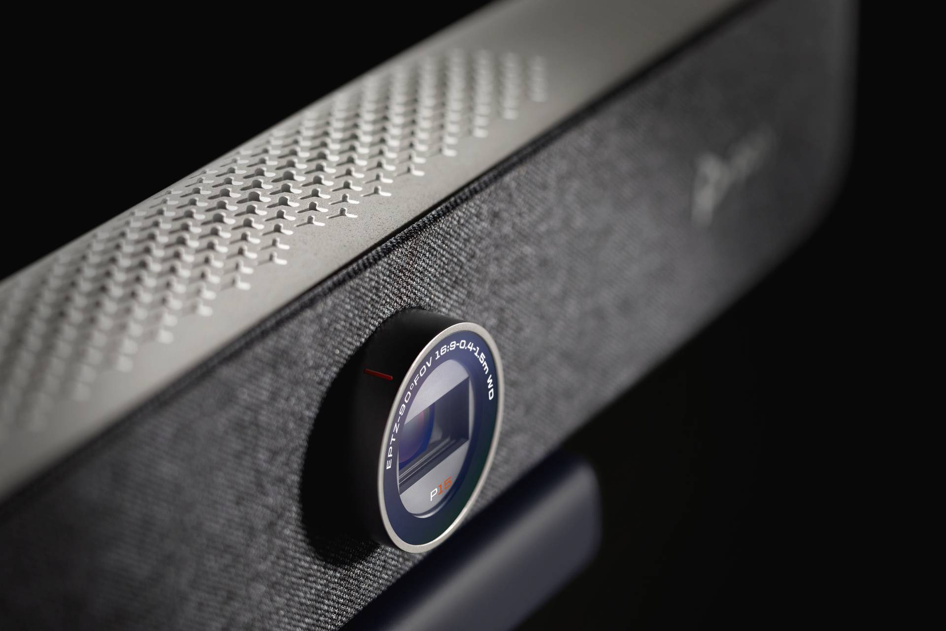 Poly Studio P15 - Gepersonaliseerde videovergaderingssysteem - 4K Ultra HD - 90° - 4x - Zwart - Grijs-8