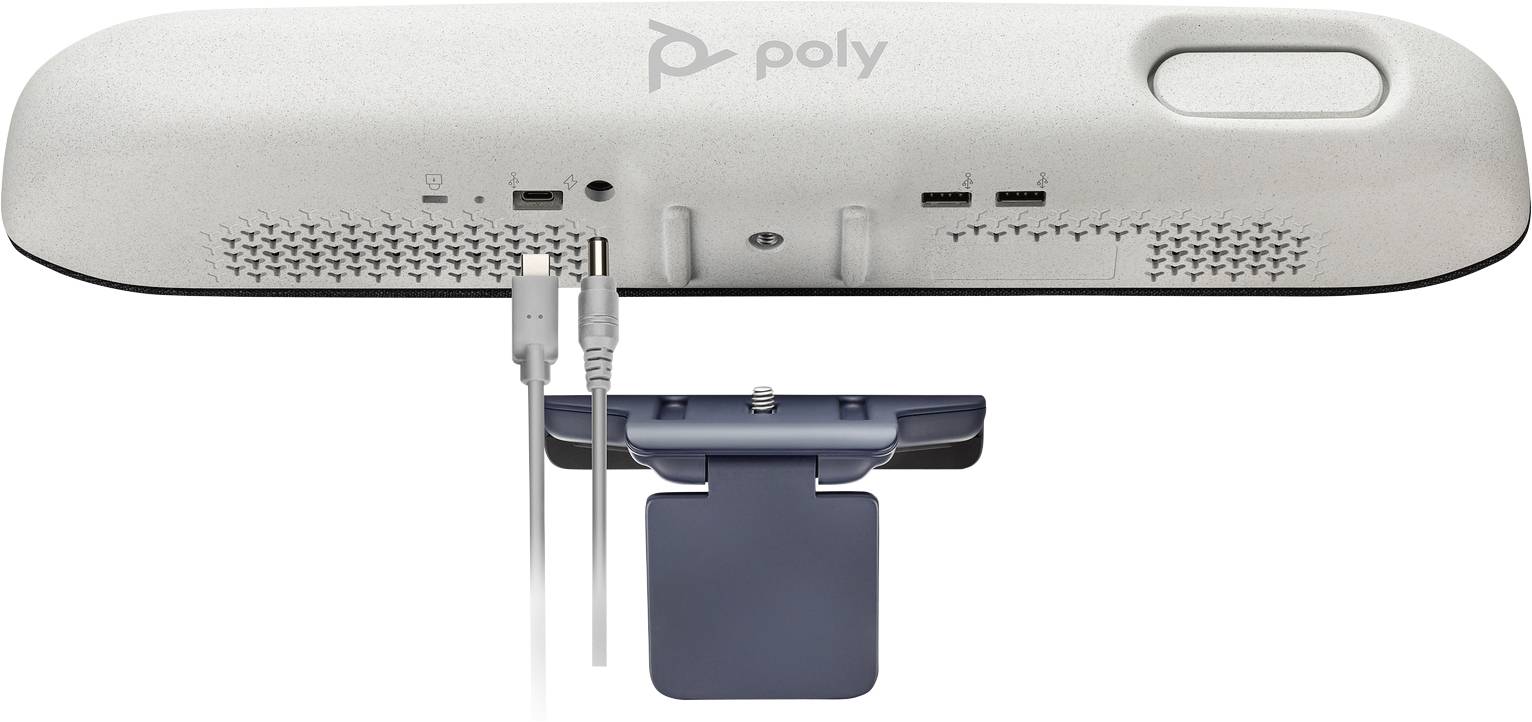 Poly Studio P15 - Gepersonaliseerde videovergaderingssysteem - 4K Ultra HD - 90° - 4x - Zwart - Grijs-5