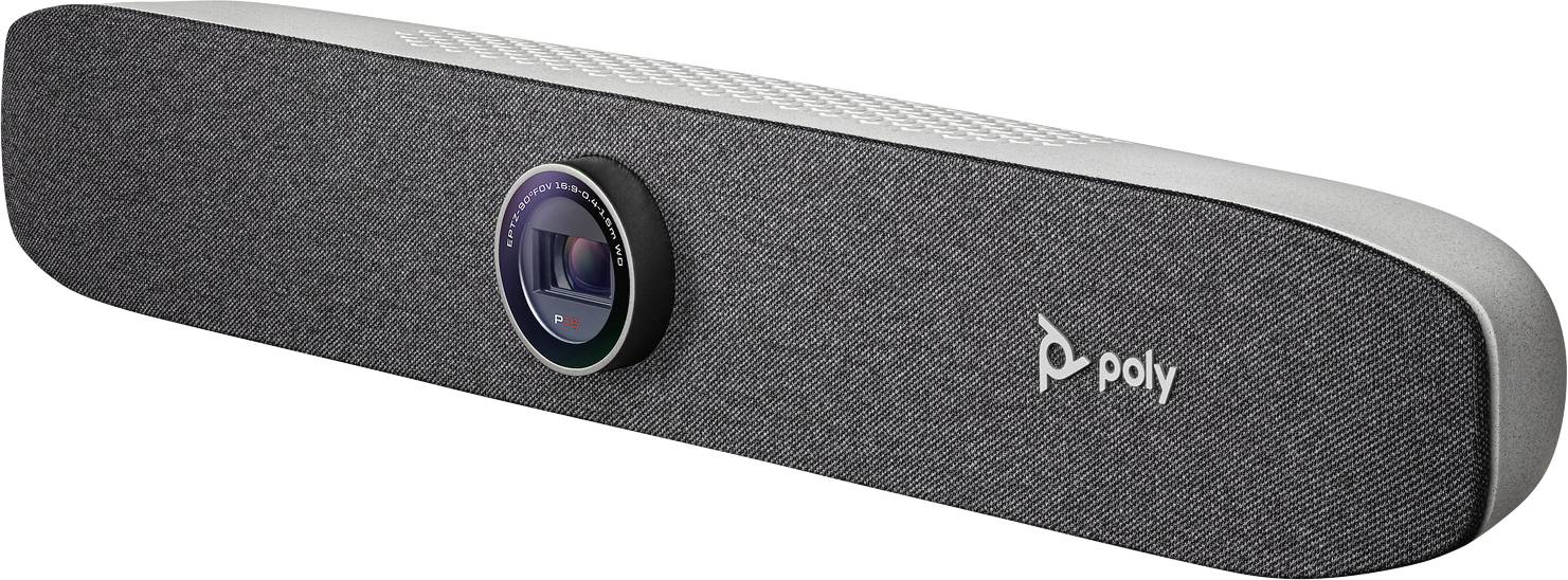 Poly Studio P15 - Gepersonaliseerde videovergaderingssysteem - 4K Ultra HD - 90° - 4x - Zwart - Grijs-6