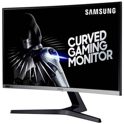 Samsung C27RG54FQR Gaming monitor 68.6 cm (27 inch) Energielabel F (A - G) 1920 x 1080 Pixel Full HD 4 ms DisplayPort, H