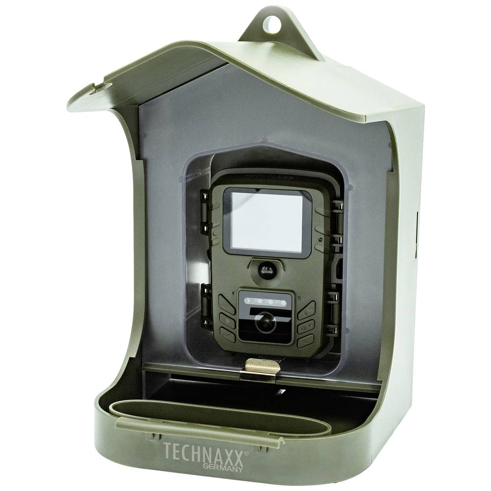 Technaxx TX-165 Full HD Vogel en wild camera - Vogel voederhuisje met camera - Groen
