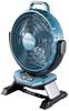 Makita CF002GZ Vloerventilator (Ø x h) 330 mm x 439 mm Blauw, Zwart