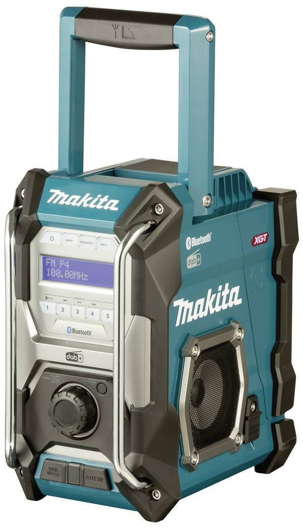 Makita MR004GZ Bouwradio VHF (FM), DAB, DAB+ Bluetooth