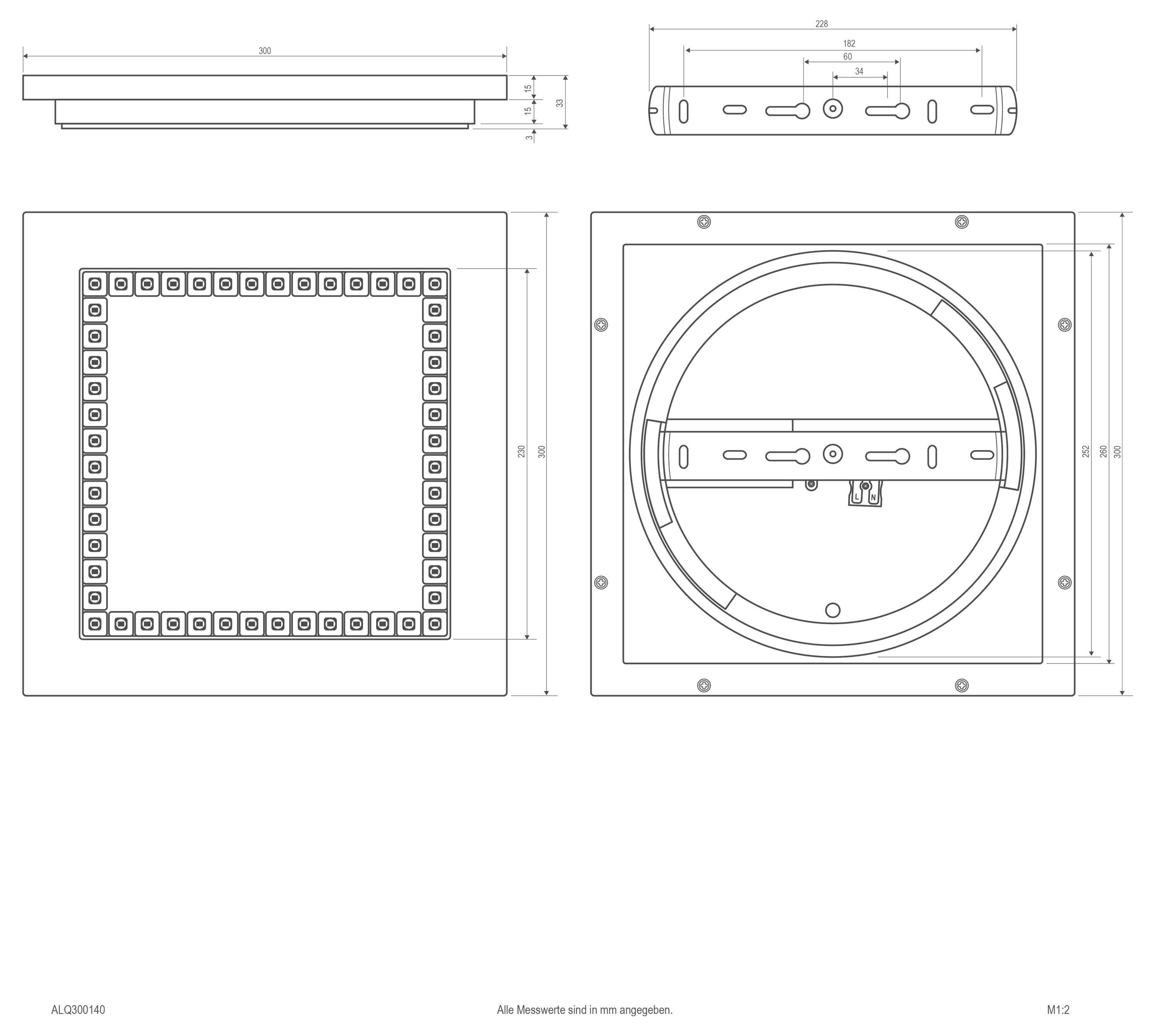 Technische tekening van een cilindrische spanner met bovenaanzicht en vooraanzicht, met daarop aangegeven belangrijkste afmetingen: 80 mm breedte, 35 mm opening, 130 mm lengte, en gatafstand gelabeld L-A ±15.