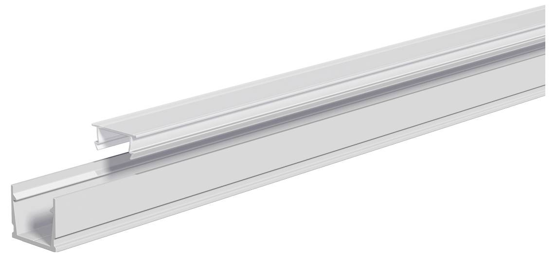 EVN APFLAT7AM200 APFLAT7AM200 Profiel Aluminium (l x b) 2000 mm x 13.40 mm 1 stuk(s)-1