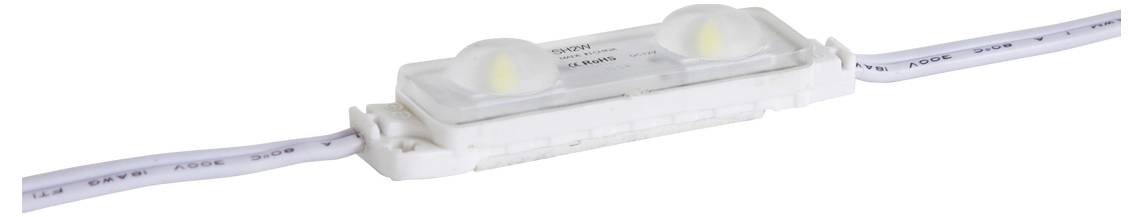 EVN LCL202 10 LED-stripset Met open kabeleinde 12 V 57 mm Warmwit Package 1 stuk(s)-1